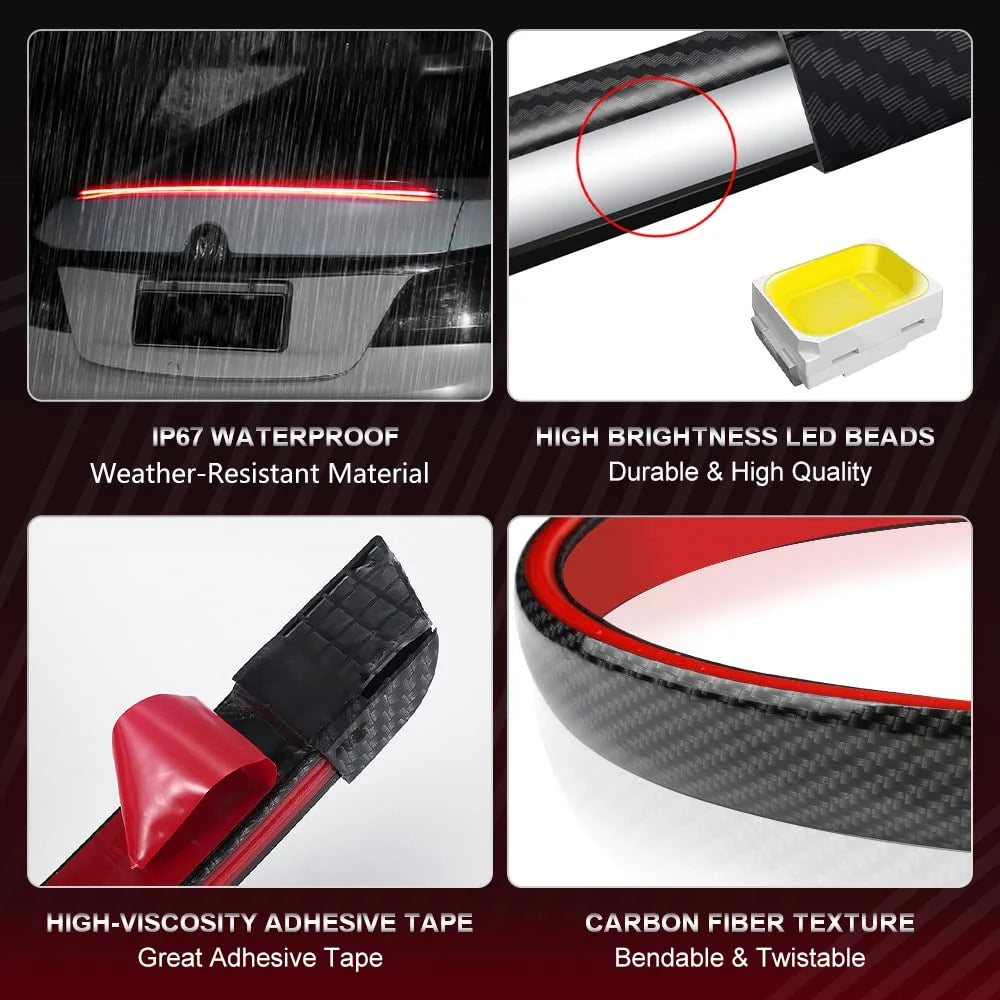 AeroGlow™ LED Rear Lip Spoiler