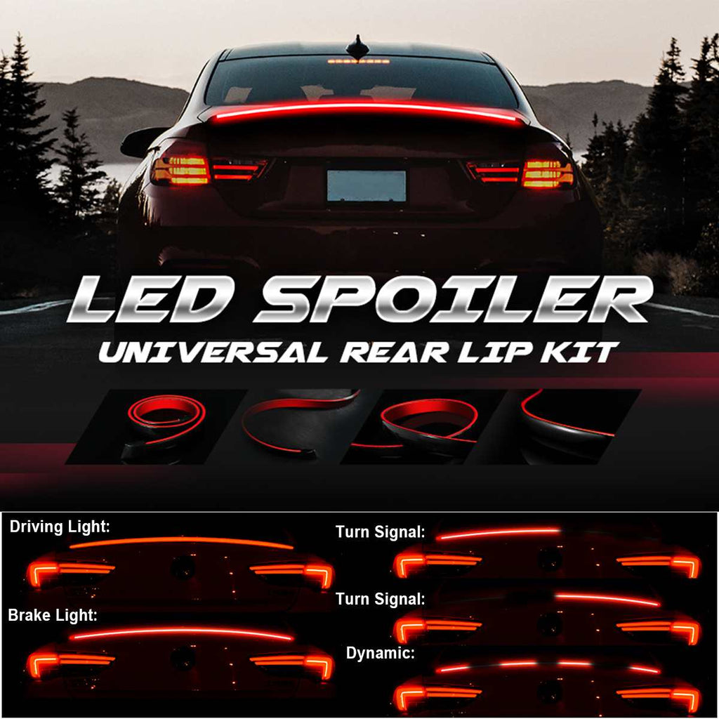 AeroGlow™ LED Rear Lip Spoiler